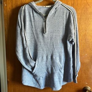 cute quarter zip hood